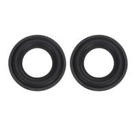 sourcing map 165mm Foam Speaker Edge Surround Ring 80x158mm(IDxOD), Black 2Pcs