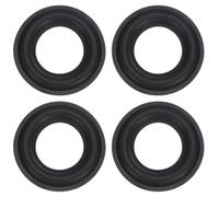 sourcing map 165mm Foam Speaker Edge Surround Ring 80x158mm(IDxOD), Black 4Pcs