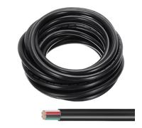 sourcing map 16FT 18AWG 7 Conductor Electrical Cable, 18/7 High Flexible Tinned Copper 18 Gauge Electric Wire for Boat Wiring House Wiring Alarm Systems, Portable Lights