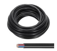 sourcing map 16FT 20AWG 8 Conductor Electrical Cable, 20/8 High Flexible Tinned Copper 20 Gauge Electric Wire for Boat Wiring House Wiring Alarm Systems, Portable Lights