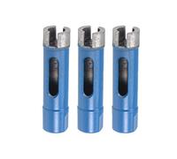 sourcing map 16mm Sintered Diamond Core Drill Bits Hole Saws, Dry or Wet Drilling for Brick Concrete Block Masonry Marble, for M10 rotary tool, 3 Pcs