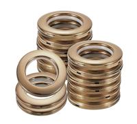 Sourcing Map 16pcs Curtain Grommets, 1-5/7" (42 mm) ID, Grey