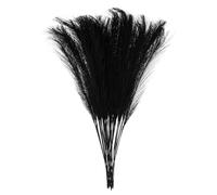 sourcing map 16pcs Faux Pampas Grass 21 Inch Artificial Fake Dried Pampas Grass Decor for Floor Vase Filler, Wedding Decoration, Home Decoration, Black