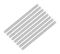 sourcing map 16Pcs Fully Threaded Rod, M4 x 80mm 304 Stainless Steel Right Hand Thread Bar Studs M4-0.7 Thread Pitch for Furniture Machinery Assembly