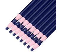 sourcing map 16PCS Peel-Off Grease Pencils, Color China Markers for Glass Metal Plastic Paper, Non-Sharpening Wax Pencils for Coloring Drawing Marking, Blue