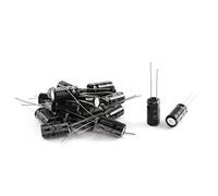 sourcing map 16V 1000uF 105C Radial Lead Electrolytic Capacitor 8mm x 16mm 20Pcs