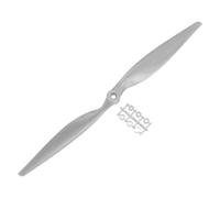 sourcing map 16x12 Inch Propeller RC Propellers 2-Vane Blades Props Gray with Adapter Rings for RC Airplane Aircraft Prop Replacement