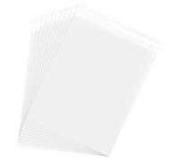 sourcing map 17.3"x 12.6" Acid-Free Picture Sleeve, 60 Pack Crystal Clear Photo Sleeves Storage Bags Transparent Sealing Bag for 12.6"x 15.7" Art Prints, Pictures, Photos, Frame Mats Mattes