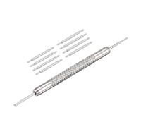 sourcing map 17mm Spring Bar Watch Band Pins Replacement Kit, 1.5mm Diameter, 8 PCS, with Spring Bar Removal Tool