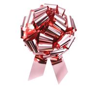 sourcing map 18"/45cm Car Extra Giant Large Pull Bow Christmas Metallic Gift Wrapping Bows Ribbon for Wedding Car Baskets Presents Big Gift Bow, Pink