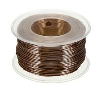 sourcing map 18 Gauge / 1mm Anodized Aluminum Wire for Jewelry Craft Making, 102 Feet Bendable Flexible Wire for DIY Home Decor Gardening Sculpture, Bronze