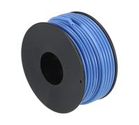 Sourcing Map 18 Gauge Stranded High Temperature Hookup Wire - Tinned Copper, 15m/50ft Blue Spool for Model & DIY Wiring