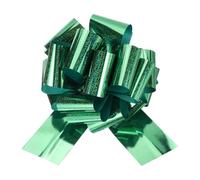 sourcing map 18 Inch Giant Large Pull Bow 1 Pcs Big Glitter Metallic Car Bows Ribbon for Wedding Presents Gift Wrapping Christmas, Green