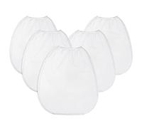 sourcing map 180 Micron Paint Screen Bag Fine Mesh Strainer with Elastic Opening for 1 Gallon Buckets 5Pcs