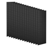 Sourcing Map 1800pcs Black Mirror Mosaic Tiles, 10x10mm, Self-Adhesive, Disco Ball Stickers, DIY Craft & Home Decoration