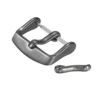 sourcing map 18mm Watch Band Replacement Buckle Stainless Steel Watch Strap Clasp Brushed PVD Buckles with 2pcs Tongue, Bronze