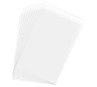 sourcing map 19.3"x 11.8" Acid-Free Picture Sleeve, 60 Pack Crystal Clear Photo Sleeves Storage Bags Transparent Sealing Bag for 11.8"x 17.7" Art Prints, Pictures, Photos, Frame Mats Mattes