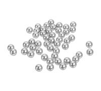 sourcing map 19/64" 7.5mm Bearing Balls, 100 Pcs 304 Stainless Steel G100 Precision Balls Metric Mixing Balls for Bearings Bicycles Casters (Mirror Finish)