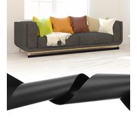 sourcing map 19.7 Feet x 4 Inch Under Couch Blocker, Nylon Under Furniture Blocker, Adjustable Gap Strap Barrier Prevent Things from Going Under Sofa Bed