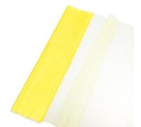 sourcing map 19" by 10.9 Yard Tulle Fabric Backdrop Curtains for DIY Tutu Skirt Shower Decor Wedding Crafts Birthday Party Supplies, Goose Yellow
