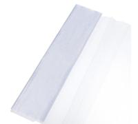 sourcing map 19" by 5.5 Yard Tulle Fabric Backdrop Curtains for DIY Tutu Skirt Shower Decor Wedding Crafts Birthday Party Supplies, Silver Gray