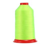 sourcing map 1968 Yards Bonded Nylon Sewing Thread Size 280D/3 Sewing-Heavy Duty Nylon Upholstery Thread Outdoor Thread for Leather Jeans and Weaving Craft Machine DIY Neon Green