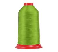 sourcing map 1968 Yards Bonded Nylon Sewing Thread Size 280D/3 Sewing-Heavy Duty Nylon Upholstery Thread Outdoor Thread for Leather Jeans and Weaving Craft Machine DIY Lime Green