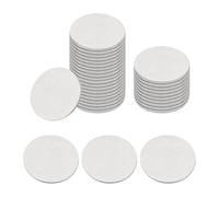 sourcing map 19mm Stainless Steel Disc, 100Pcs Metal Stamping Blanks Tags Circle Round Metal Plate Strike DIY for Laser Engraving Stamping Craft Name Tag Jewelry Making, (1.7mm Thick)