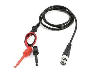 sourcing map 1M 3.3ft BNC Male To Q9 Test Hook Clip Probe Lead Cable