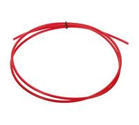 sourcing map 1M/3.3ft PTFE Tube, 2mm ID x 4mm OD Low Friction Heat Resistant PTFE Tubing for Most Drive Extruder 3D Printer Filament(Red)