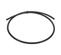 sourcing map 1M/3.3ft PTFE Tube, 5mm ID x 7mm OD Low Friction Heat Resistant PTFE Tubing for Most Drive Extruder 3D Printer Filament(Black)