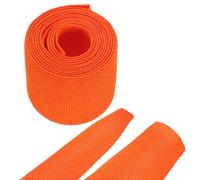 sourcing map 1m Braided Cable Sleeves Heat Shrinkable Fabric Sleeving,PET Expandable 1 1/4" 3ft Orange 2:1 Ratio Heat Shrinkable Cord Protector for Harness Network Cable Protection