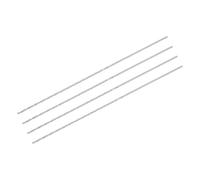 sourcing map 1mm Twist Drill Bits, High-Speed Steel Straight Shank Extra Long Drill Bit 160mm Length for Wood Plastic Aluminum, 4pcs