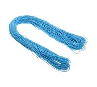 sourcing map 1mm Waxed Cord 109 Yard Waxed Polyester Cord Azure Wax String for Bracelet Making Necklaces Beading Jewelry Making and DIY Crafts