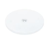 sourcing map 1Pack Acrylic Lazy Susan Turntable, 6" Spinner Lazy Susan Turntable Organizer, Acrylic Ball Bearing Rotating Tray for Pantry Spice Rack Decorating, White