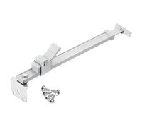sourcing map 1Pcs 15 Inches Window Hinges, Stainless Steel Casement Window Stays, Adjustable Friction Stay Hinges Window Brace with Screw, Silver