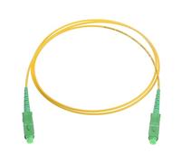 sourcing map 1Pcs 3.3Ft Single-Mode Simplex Fiber Optic Patch Cable LSZH Fiber Jumper Optical SC/APC to SC/APC for Data Centers Router Switches Transceivers