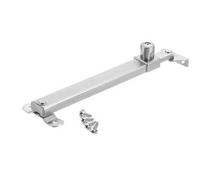 sourcing map 1Pcs 300mm Casement Stay Window Latch, Stainless Steel Casement Window Stays, Adjustable Friction Stay Hinges Window Brace, Electroplating Brushed Silver