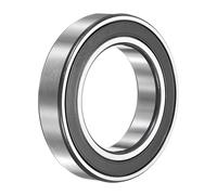 sourcing map 1Pcs 6010-2RS Deep Groove Ball Bearings, 50x80x16 mm High Speed Double Rubber Seal Bearings Pre-Lubricated and Stable for Industrial Machinery Repairs 3D Project