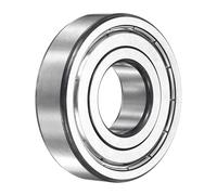 sourcing map 1Pcs 6306ZZ Deep Groove Ball Bearings, 30x72x19 mm High Speed Double Metal Shielded Bearing Pre-Lubricated and Stable for Industrial Machinery Repairs 3D Project