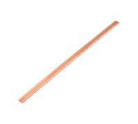 sourcing map 1Pcs 8" x 2/5" Copper Flat Bar,1/16" Thickness Copper Bar Stock for Grounding Systems Architectural Projects