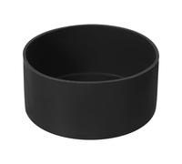 sourcing map 1pcs 9.3cm Protective Silicone Boot Sleeve for 32-40 oz, Water Bottle Bottom Anti-Slip Sleeve Cover, Universal Cup Bottom Accessories, Black