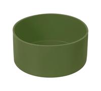 sourcing map 1pcs 9cm Protective Silicone Boot Sleeve for 32-40 oz, Water Bottle Bottom Anti-Slip Sleeve Cover, Universal Cup Bottom Accessories, Army Green