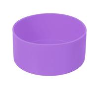 sourcing map 1pcs 9cm Protective Silicone Boot Sleeve for 32-40 oz, Water Bottle Bottom Anti-Slip Sleeve Cover, Universal Cup Bottom Accessories, Purple