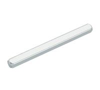sourcing map 1Pcs Door Knob Spindle, Spare Door Handle Spindle Bar, 80 x 7mm Door Spindle Replacement Door Handle Parts for 4mm/0.16" Thick Doors, Silver