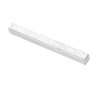 sourcing map 1pcs Door Spindle Bar, 80mm Long Door Knob Spindle, Iron Handle Spindle Bar Door Lock Replacement Parts for Most Type Door Knobs, Silver