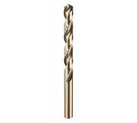 sourcing map 1pcs M35 Cobalt Twist Drill Bit 10mm(25/64") Dia High-Speed Steel Metric Drill Bit with Titanium Coating For Drilling Hard Metals, Stainless Steel, Alloy Steel, Cast Iron