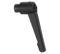 sourcing map 1Pcs M6 Adjustable Knobs Handle Female Thread Push Button Ratchet Quick Release Locking Rotating Bolt for Lathe Machinery, Black