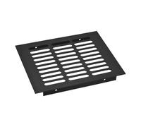 sourcing map 1pcs Rectangle Ventilation Grille Aluminum Alloy Mesh Air Vent Cover Louvered Ventilation Cover for Cabinet Wardrobe Shoe Cabinet Closet, 200x150mm/7.87"x5.91"