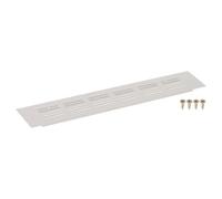 sourcing map 1Pcs Rectangle Ventilation Grille Aluminum Alloy Mesh Air Vent Covers, 300x50mm